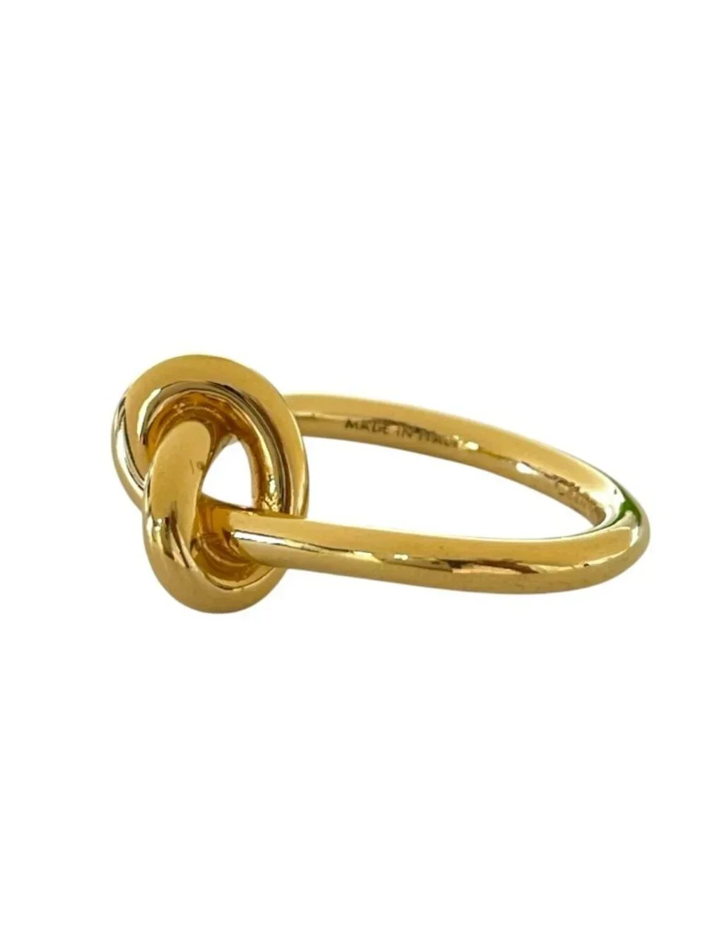 Celine Knot Ring Gold Plated
